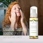 Organic Aloe Vera Face Wash for Sensitive Skin