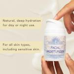 Organic Aloe & Green Tea Moisturizer for Sensitive Skin