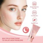 Ayzololo Collagen Night Wrapping Mask,Overnight Collagen Wrapping Mask,Collagen Peel Off Face Mask,Elasticity and Hydration Care,2.53 fl.oz(Brush Included)