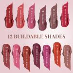 Just Herbs Organic Creamy Matte 3 in 1 Lip & Cheek Tint, Blush For Women - SLS,Chemical & Paraben Free - 0.14 fl. oz. (Soft Nude)