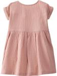 little planet by carter's baby-girls Baby & Toddler Girls' Organic Cotton Dress, Blush, 18 Months