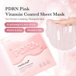 medicube Salmon DNA PDRN Pink Vita Coating Sheet Mask 10EA - Korean sheet mask for glass skin - Luxurious Home care Mask for Hydration, Firming, and Even Skin Tone, Korean skin care (22g 0.77 x 10ea)
