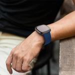 Compatible with EGQINR Smartwatch Bands, Lamshaw Classic Watch Bands 18mm Soft Silicone Bands Bracelet Sports Strap Compatible with EGQINR H31/MKYOPT H31 Smartwatch Fitness Trackers-1.58"", 3Pack-M