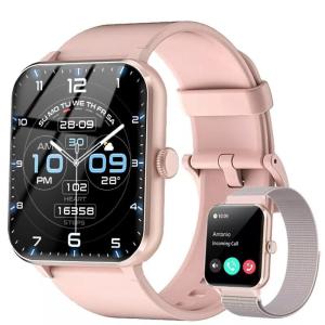 2025 Smart Watch For Men/Women, Waterproof Smartwatch Bluetooth iPhone Samsung