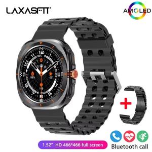 Smart Watch Ultra 1.52" AMOLED Display, Bluetooth Call, Fitness Tracker For Men