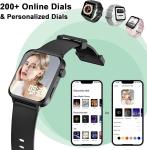 2025 Smart Watch For Men/Women Waterproof Smartwatch Bluetooth iPhone Samsung