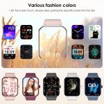 2025 Smart Watch For Men/Women, Waterproof Smartwatch Bluetooth iPhone Samsung