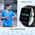 Smart Watch Heart Rate Blood Pressure Monitor Fitness Tracker For Android iPhone