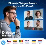 AI Glasses for Men/Women,Bluetooth Glasses with 138+ Translation for Men/Women,T