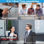 Translation Glasses Ai Smart Glasses for Women Men Bluetooth with Chat GPT 16...