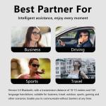 Translation Glasses Ai Smart Glasses for Women Men Bluetooth with Chat GPT 16...