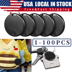 Bluetooth Mini GPS Tracking Air Key Tag Child Pet Finder Location Device LOT