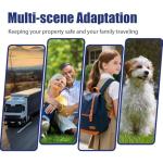 No Subscription/No Monthly Fee GPS Tracker for Vehicles Mini Hidden Car GPS Tracker with Magnetic Case, Compatible with Android and iOS Full Coverage Accurately Locate Vehicles, Elderly