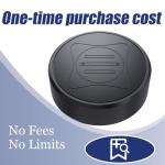 No Subscription/No Monthly Fee GPS Tracker for Vehicles Mini Hidden Car GPS Tracker with Magnetic Case, Compatible with Android and iOS Full Coverage Accurately Locate Vehicles, Elderly