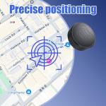 No Subscription/No Monthly Fee GPS Tracker for Vehicles Mini Hidden Car GPS Tracker with Magnetic Case, Compatible with Android and iOS Full Coverage Accurately Locate Vehicles, Elderly