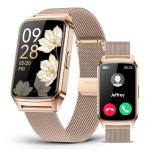 Fitness Tracker Watch for Women Men, Step Counter Compatible with iPhone Android, IP68 Waterproof Activity Tracker with Calorie and Sleep Monitor, 110+ Sports Modes Pedometer Smartwatch Smart Watch