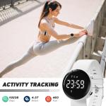 Womens Watch Activity Fitness Tracker Calories Step Counter Pedometer Watches...