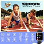 meoonley Kids Watch for Boys Girls with IP68 Waterproof, Girls Smart Watch with 19 Sports Modes, Sleep Tracking, Pedometer, Stopwatch, Kids Activity Tracker, Birthday Gifts for Boys Age 6-15 Years Old