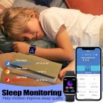 meoonley Kids Watch for Boys Girls with IP68 Waterproof, Girls Smart Watch with 19 Sports Modes, Sleep Tracking, Pedometer, Stopwatch, Kids Activity Tracker, Birthday Gifts for Boys Age 6-15 Years Old