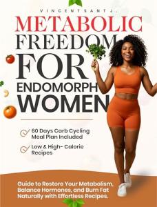 METABOLIC FREEDOM FOR ENDOMORPH WOMEN : Guide to Restore Your Metabolism, Balance Hormones, and Burn Fat Naturally with Effortless Recipes.