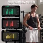 EURANS Smart Watch No App/Phone Required, Waterproof Fitness Tracker, 1.85" Retina Display Activity Tracker with Step Counter for Walking, Sleep Tracking, Pedometer, Calories Tracker for Women Men