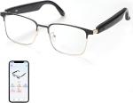 AI Translator Smart Glasses for Men Women, Bluetooth Audio Sunglasses with Photo