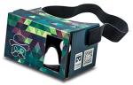 Google Cardboard POP! Cardboard + Free Head Strap and Cushion. for Android and iPhone. Fits Every Phone. Including Lenses. 3D Glasses VR Glasses Virtual Reality Viewer VR Goggles.