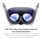 OFCPSEED New PICO 4 Ultra VR MR Headset 3D Wireless VR Glasses 6DOF Virtual Reality 4K Display for Steam Games Mac Windows Mobile All-in-one