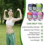 PINGKO Outdoor Multi-Function Portable Sport Pedometer Step/Distance/Calories Counter - Green