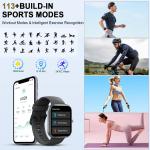 2025 Waterproof Smart Watch for iPhone and Samsung