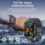 Waterproof Smart Watch for Men - iPhone & Android