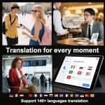 AI Smart Bluetooth Translation Glasses - 140+ Languages