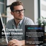 AI Translation Glasses with Real-Time Language Support