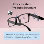AI Smart Bluetooth Translation Glasses - 140+ Languages