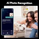 AI Smart Glasses with HD Camera and Bluetooth