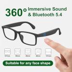 AI Smart Bluetooth Translation Glasses - 140+ Languages