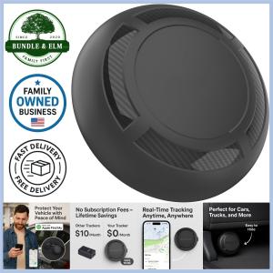 Magnetic GPS Tracker for Vehicles - No Subscription Needed