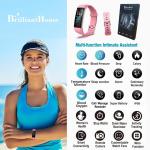 BrilliantHouse S5 Pink Fitness Tracker with Health Monitor
