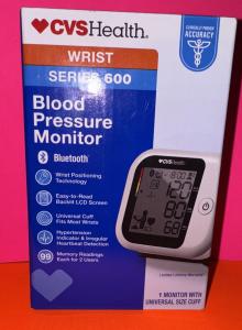 CVS Health Series 600 Wrist Blood Pressure Monitor