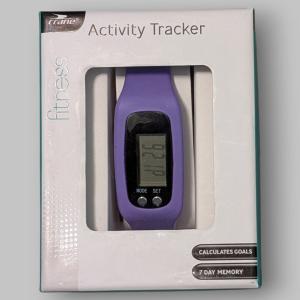 CRANE Purple Activity Tracker - Steps, Calories, Distance