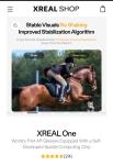 XREAL One AR Glasses with X1 Chip and HD Display