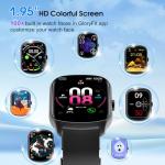 Qecnato HD Smart Watch with Heart Rate Monitor