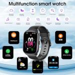 Qecnato HD Smart Watch with Heart Rate Monitor