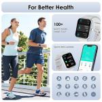 Smartwatch for Android and iPhone with Fitness Tracker
