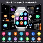 HD Rugged Military Smart Watch with Call Feature