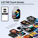 HD Rugged Military Smart Watch with Call Feature