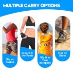 3D Pedometer Step Counter with Clip and Lanyard