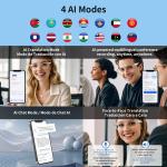 AI Translator Smart Glasses for Real-Time Communication