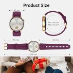 Fitpolo Women’s Smart Watch with AMOLED Touchscreen