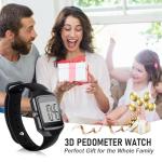 Simple 3D Pedometer Step Counter for Walking